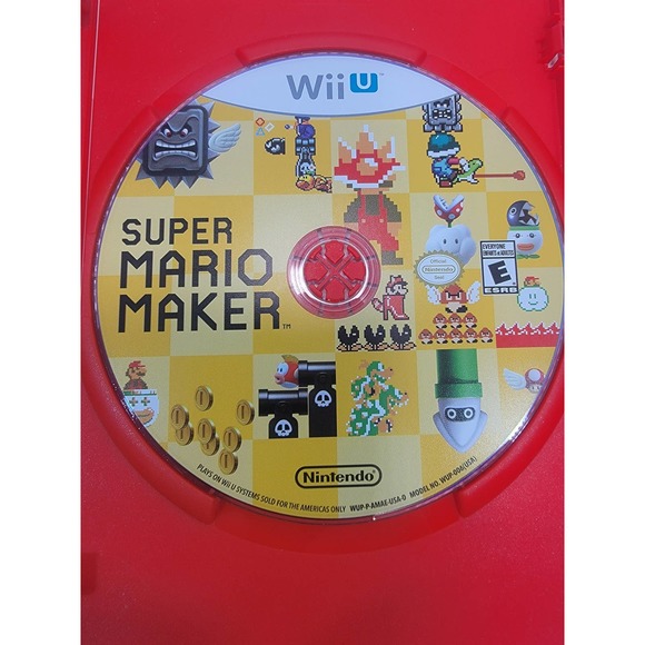 Super Mario Maker (Nintendo Wii U) W / Electronic Manual / No Art Book / No box - Picture 4 of 6